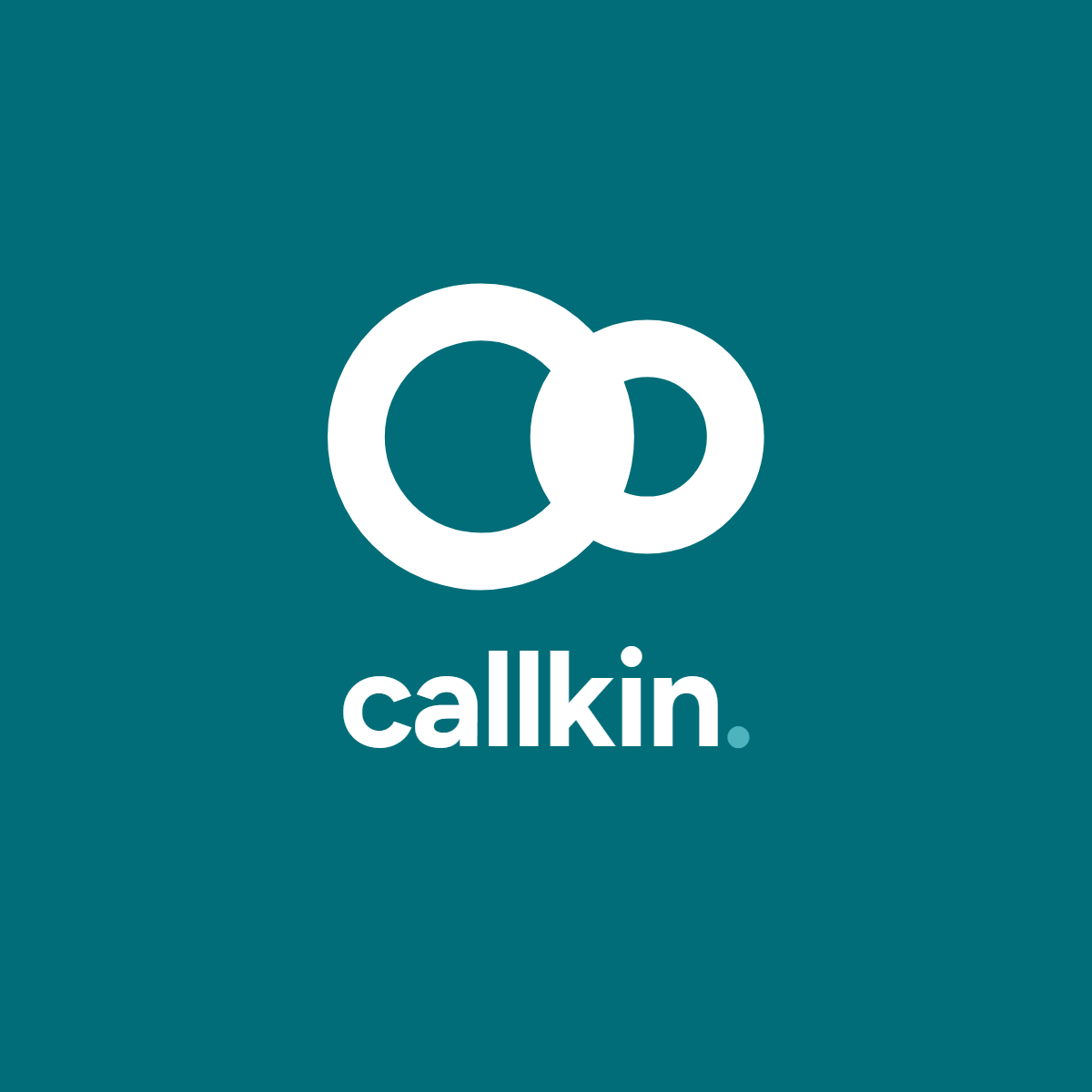 CallKin logo on a teal background